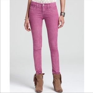 Free People Pink Corduroys
